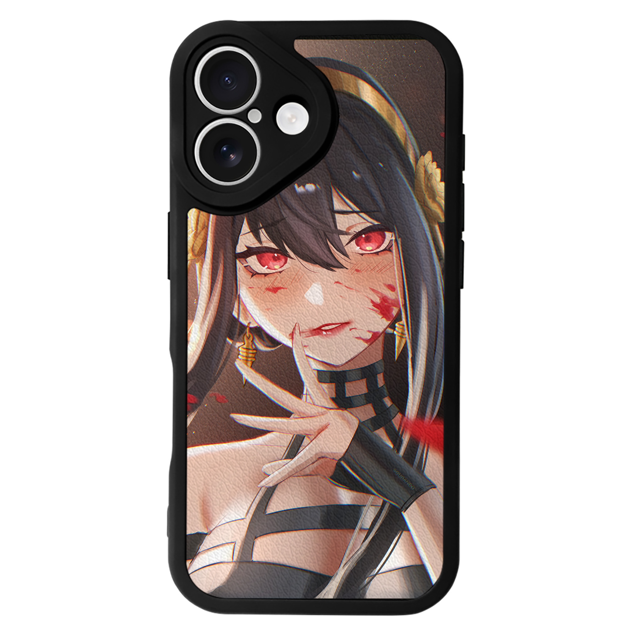 （画像用） SPY×FAMILY间谍家家酒 【iPhone 16シリーズ対応】シリコンスマホケース（レザー調） 材質：シリコン